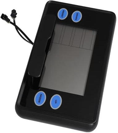 ELAYARD LCD Display Fitness Monitor Für Rudergeräte Präziser Übungszähler Mit Geschwindigkeitsüberwachung Und Wasserwiderstand Kompakt Für Heimtraining