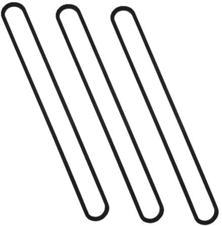 BUGUUYO 3stücke Teiliges Dichtungsset Für Vakuumierer Mit Schützendem Schaumstoff Luftdicht Und Vielseitig Kompatibel Für Langlebige Frischhaltung Und Zuverlässige Versiegelung Bei Haushal