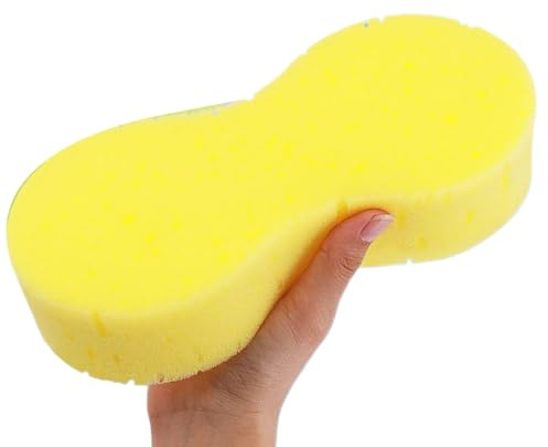 Spugne per Lavaggio Auto | Spugna Detersiva Grande Per Pulizia Detailing Auto - Guanto Antigraffio per Detergenza Autoveicoli Camion SUV Sedan Interni Esterni Pulizia Casa Piastrelle
