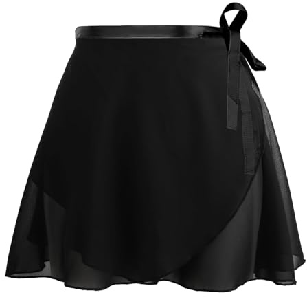 Justerbar Balettkjol för Kvinnor och Flickor, Lätt och Andningsbar, Perfekt för Dans, Träning och Scenframträdanden