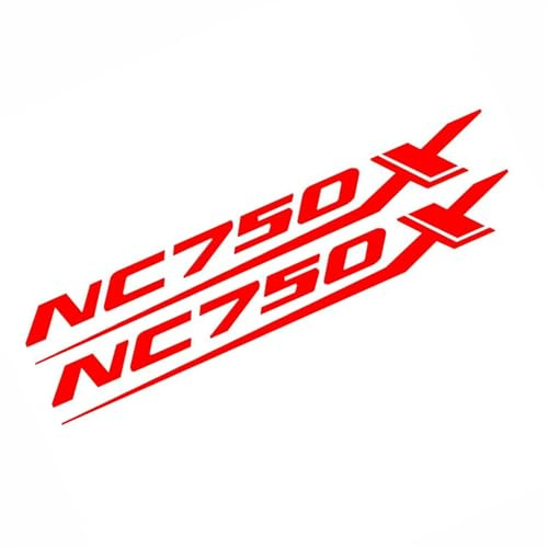 Adesivo decorativo Moto Ruota Di Protezione Accessori Adesivo Per Honda NC 750X NC750X 750X2014-2018 2019 2020 2021(Red)