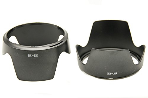 Protastic Lot de 2 Pare-Soleil pour Objectif Nikon AF-S 18-200 mm