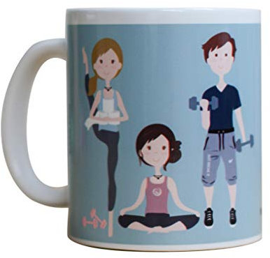 SUSIKO | Taza de Cerámica | Súper Héroes Pandemia Covid-19 | Recuerdo a los Héroes que se Implican en estos Tiempos Difíciles, Capaces de Arriesgar su Vida por Nosotros | Entrenadores | Con Caja de Regalo