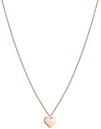 Tamaris Damen Halskette in Roségold aus Edelstahl TJ-0027-N-45