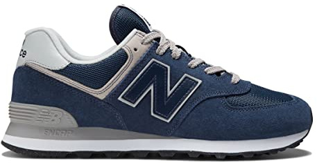 New Balance Homme NB 574 Sneakers, Bleu (Navy Blue EVN), 36 EU