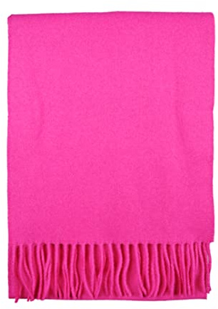Toutacoo, Schal Wolle, Wollschal - Damen & Herren - (18c-Rosa Fuchsia)