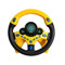 Sipobuy Jouets de Volant pour Enfants, contrôleur de Conduite Portable simulé avec Un drôle de Son et de Musique, Cadeau éducatif précoce pour Enfant en Bas âge/Enfants, Jaune avec Socle