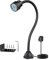Work Light,12W Led Lamp, IP66 Water Proof Flexible Gooseneck Lamp 1320 Lumens for Lathe Milling, Drill Press, Industrial Lighting
