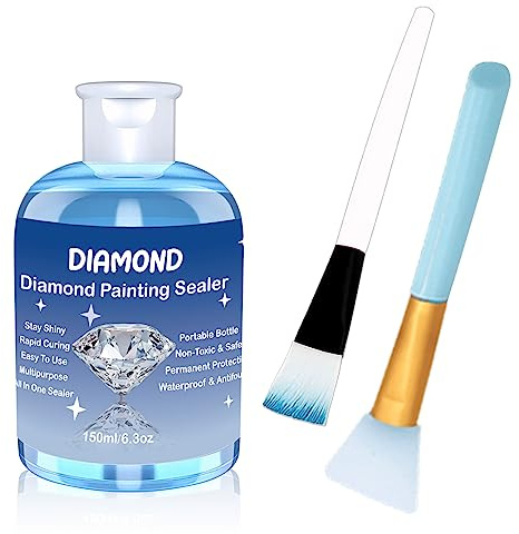 EIGTWEN Diamond Painting Sealer 150ml, Perfect Accessory for 5D Diamond Painting, Maintains Permanent Art (1 Pcs)