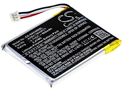 NEU Ersatz Akku Fit Sennheiser MB 660, PXC 550(650mAh / 2.41Wh)