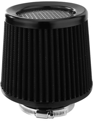 Skyplanet 80mm ID Universal Cone Air Filter Intake High Flow Cone Air Intake Filter