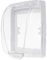 Waterproof Outlet Cover Receptacle Protector Lockable Clear Dust Cover Rectangular Switches Box Socket Protective Box Waterproof Cover Box