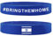 Bring Them Back Home Bracelet,Israeli Jewish Star of David Wristband,Star of David Bracelet Support Israel I Stand with Israel Jewelry,for Women Men,Israeli Flag Wristband Bangle Souvenir Gifts
