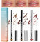 3Pcs Removable Lip Liner, Detachable Lip Liner, Peel Off Lip Liners Tattoo, Peel off Lips Stain Plumps Up Lips Colour, Waterproof Long Lasting Non-fading Lips Contour Makeup Lipsticks for Women Girl
