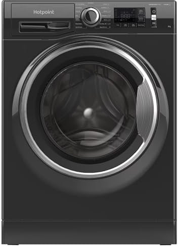 Hotpoint NM11948BCAUK 9kg Freestanding Washing Machine 1400rpm - Black