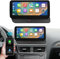 Ninetom Autoradio 12,3 Zoll Touchscreen mit kabellosem Carplay und Android Auto für 2009–2017 Audi Q5 mit 3G MMI+ System, unterstützt Mirrorlink, Kamera, Navigation