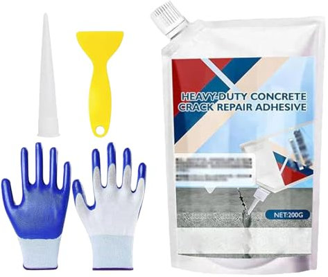 Adesivo Riparazione Crack In Cemento Pesante, Riempitivo Crack Cemento Impermeabile, Sigillante Lastre Ad Asciugatura Rapida Per Riparazioni Domestiche, Di Costruzione, Ristrutturazioni