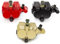 Pinza freno anteriore a disco for moto, pinza freno radiale, cilindro principale compatibile con Honda CA250 DD250(Black)