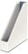 Leitz Stehsammler A4, 4er Pack, Zweifarbiges Design, Weiß/Grau, Duo Colour, WOW, 53621001