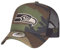 New Era Adjustable Trucker Cap - Seattle Seahawks Wood camo