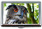 Zigarettenetui Brieftasche, Eule Dash Cam Eule Vogel, Visitenkartenetui Visitenkartenetui Edelstahl