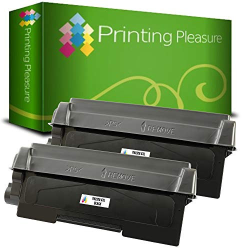 Printing Pleasure 2 Toner kompatibel für Brother MFC-L2700DW MFC-L2740DW MFC-L2720DW DCP-L2560DW DCP-L2540DN DCP-L2520DW DCP-L2500D HL-L2360DN HL-L2365DW HL-L2360DW HL-L2380DW | TN2320 5.200 Seiten