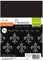 Florence 2920-0301 Fotokarton DIN A5, Schwarz, 300g/m², 20 Stück, Bastelpapier für Basteln, Scrapbooking, Handlettering, DIY-Crafts