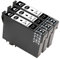 ESMONLINE 3 er Set Multipack kompatible Druckerpatronen als Ersatz für Epson T0711 passend für Epson Stylus SX510W DX4000 D120 SX415 SX 515 BX300
