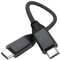 UseBean Cavo USB C a USB C 0.2M, Corto USB 3.2 Gen2X2 20Gbps Trasferimento Dati USB Tipo C PD 100W Ricarica Rapida,Cavi Video 4K per iPhone 15 Plus Pro Max MacBook Pro iPad Pro Galaxy S24 S23