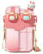 780mL Girls Water Bottle,Cute Water Bottle with Straw,Strap,Portable Plastic Teenager Kawaii Water Bottle,Aesthetic Double Drinking Kawaii Stuff Cute Bottle for School,Travel,Sports,Outdoor,Working