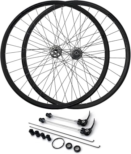 Thru Axle/Quick Relase Mountain Bike Wheelset 26/27.5/ 29in Disc Brake Rims Aluminium Alloy Front and Rear Wheel for 8/9/10/11/12/13 Speed Cassette Freewheel(29'')