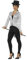 Smiffys Pailletten-Frackjacke, Silber, Damen