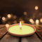 LGVSHOPPING Confezione Risparmio 20 X Fiaccola Candela Aroma Citronella Cocci in Terracotta Diametro 17cm Antizanzare