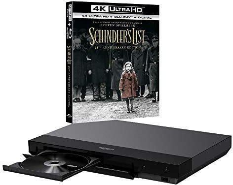 Sony UBP-X700 MULTIREGION Bundle with Schindlers List 25th Anniversary 4K UHD Disc - 2 Items