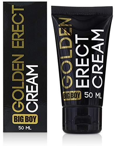 BIG BOY Golden Erect Cream 50 ml - Penis Durchblutung steigern Erektions Creme