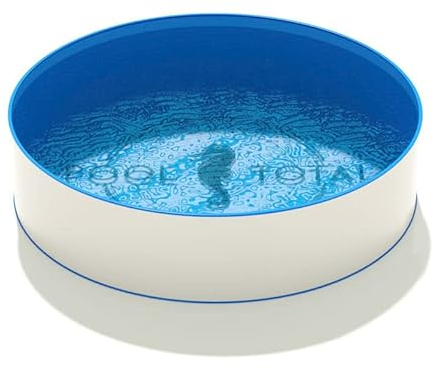 MTH Fluidra Rundbecken Pool Schwimmbecken Ø 4,00 x 1,20 m, Folie blau 0,8 mm