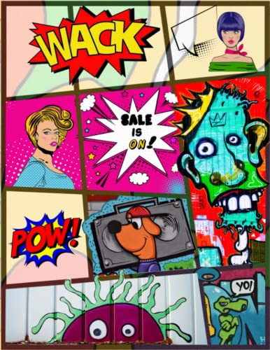 Blank Comic Book: Draw Your Own Comics and Create Your Stories Notebook for Kids and Adults