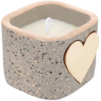 minkissy 4 Sets Kerzenglas Pflanze Wachs Kerze Halloween Dekor Esszimmer Tisch Dekor Bio Duftkerzen Esstisch Dekor Soja Kerzen für Zuhause Duft Lavendel Sojawachs Keramik