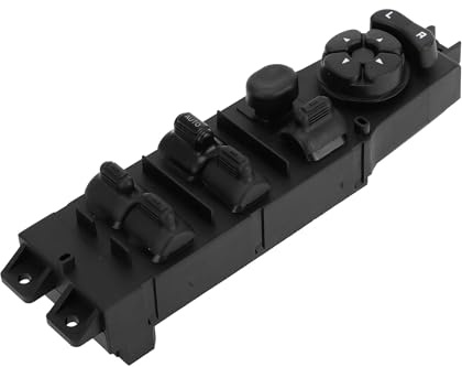 A ABSOPRO Interruttore alzacristalli elettrico No.56009449AC Interruttore di controllo finestra per Jeep Cherokee 1997-2001 Nero