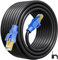 Cable Ethernet 10 metros, Cable de Red 10 metros Cat 8, Cable de Red Cat 8 Blindado SFTP Gigabit Cable RJ45 Cable LAN Negro Impermeabilización Exteriores 40Gbps 2000MHz Alta Velocidad Para Moedm