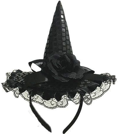 Party-Zauberer-Haarband, Halloween, Cosplay, Hexenhut, Haarreif, Erwachsene, Teenager, Urlaub, Familientreffen, Kopfzubehör