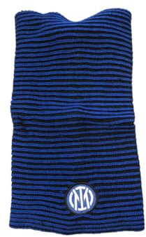 Generico Scaldacollo Nero Azzurro Compatibile con Inter