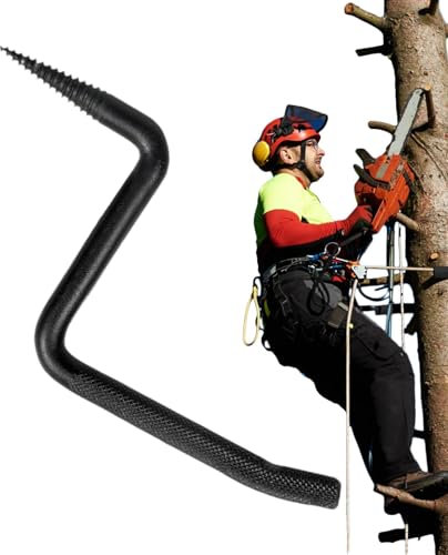 Palos de escalada para puestos de caza en árboles - Escalones duraderos para ascenso de ramas, estacas para andamios de árboles en el bosque | Escaleras portátiles para puestos de caza en árboles, sop