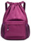 YEAMLTE Beutel Rucksack, 1 Turnbeutel Herren, Beutel Groß Sportbeutel Damen, Turnbeutel Kordelzug, Wasserdicht Sportbeutel, Kordelzug Rucksack, Unisex, Geeignet für Outdoor-Sportarten (Lila)
