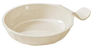 OZLCUA Dipping Bowls 4pcs Creamy Spit Dishes Home Seasoning Dish Hot Pot, Soy Sauce, Vinega