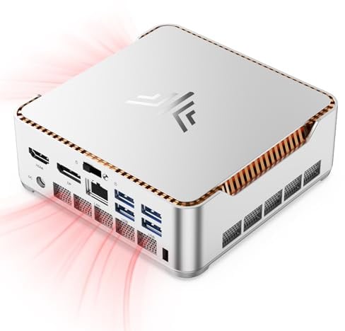 NiPoGi H2 Mini PC Ιntel Core i7-14650HX, 16C/ 24T, 32 GB DDR4 1 TB M.2 SSD | Besser als i9-12900H/ i7-1280P, 3 Jahre Garantie, WiFi 6E, HDMI, DP, Type-C, Mini Computer W-11 Pro für Büro/Schule/Heim.