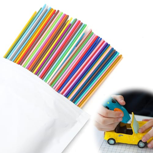 320 Stück 3D Stift Filament für 3Doodler Start+ Pen, 2.5mm 30 Farben 3D Druck Stifte Doodler Pen PCL Filament Nachfüllungen (20 Farben)