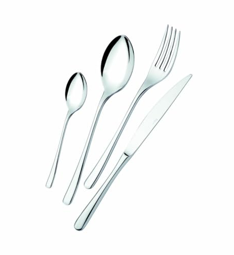 Eme VETRINA 24PZ. OPERA 18/10 MODERNE MADE IN ITALY ACCIAIO INOX 18/10 POSATE