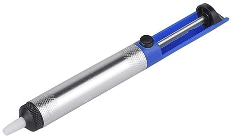 CABLEPELADO Dissaldatore manuale per aspirare stagno | Dissaldatore per ciuccio stagno | Pompa di aspirazione stagno | Adatto per l'uso in laboratori, negozi di servizio, scuole, casa e industria.