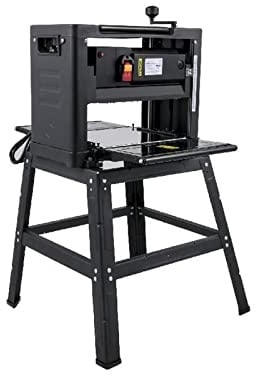 12,5-Zoll-Elektro-Holzdickenhobelmaschine 2000 W staubdichter tragbarer Tisch Auto-Feed Zimmerei Holzbearbeitungs-Hobelmaschine,Hohe Stabilität